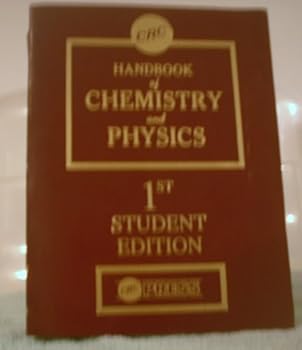 Paperback Handbook of Chemistry & Physics, Student Edition Book