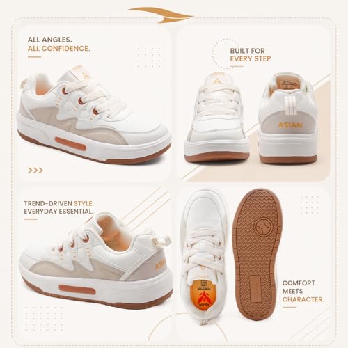 Image of ASIAN Mojo-05 Sneakers for Men | Stylish, Premium & Lightweight Casual Shoes for Boys | Ideal for Walking, Gym, Travel Comfortable & Durable Design