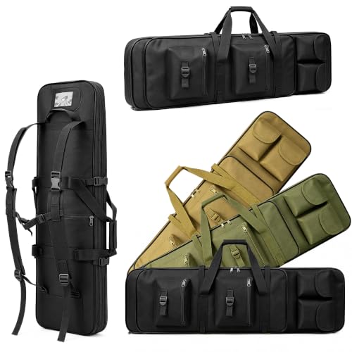 MGAVCSOT Rifle Case Soft Bag,Tactical Long Rifle Backpack,Portable Shotgun Case