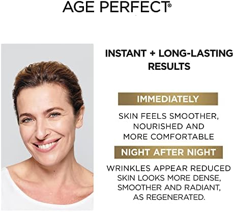 L'Oreal Paris Cell Renew Night Cream, Age Perfect Anti-Oxidant Recovery Complex Night Cream For Anti- Wrinkle, Firmness And Vitality, 50ml