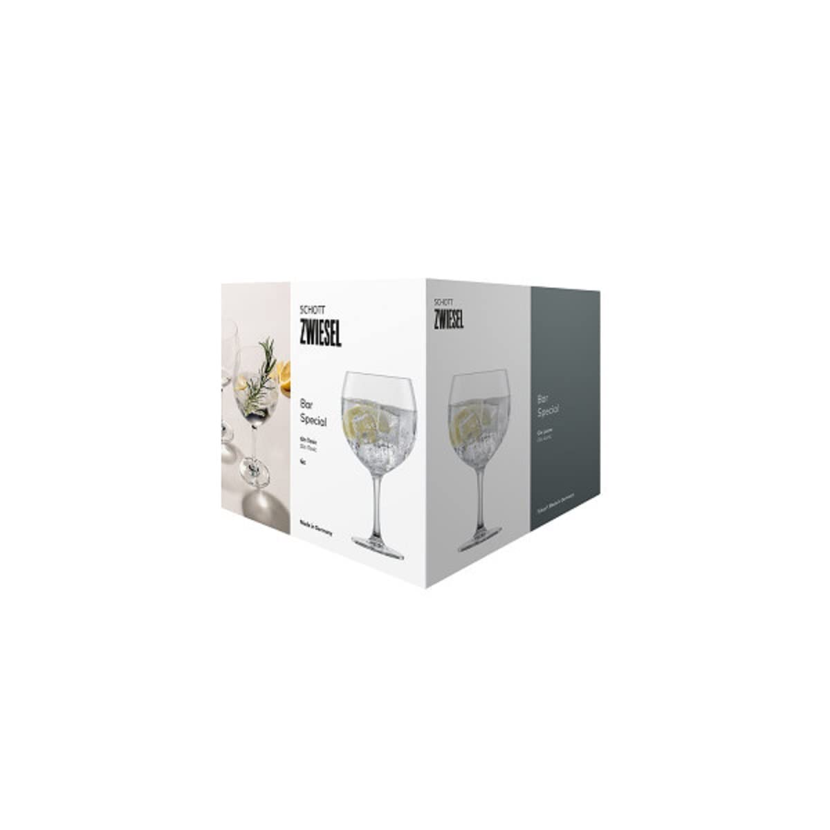 Schott Zwiesel Gin Tonic Glas Bar Special (4er-Set)(130002) & Digestifset Classico (6er-Set), klassische Schnapsgläser mit Stiel, spülmaschinenfeste Tritan-Kristallgläser(Art.-Nr. 120518