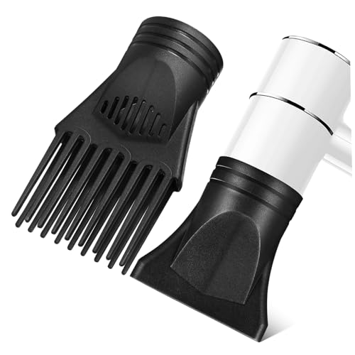 OATIPHO 1 juego Boquilla Para Secador De Pelo Accesorio Concentrador Para Secador De Pelo Boquilla De Repuesto Para Secador Boquilla Difusora Concentradora De Pelo Accesorio 2 piezas