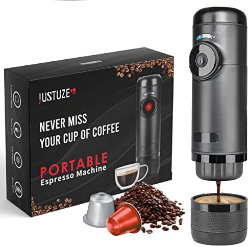 Portable Espresso Machine, Small Single Serve Coffee Maker 20bar 7800 mAh Battery - Compatible With Nespresso, LOr - Camping, Travel, Car, Office, Home