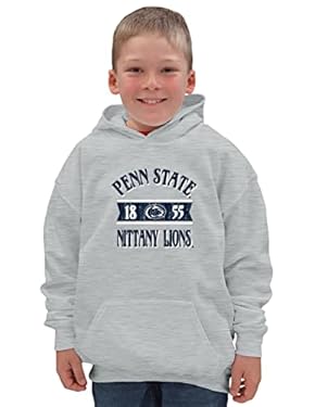 AMAZON - Penn State Nittany Lions Kids Hooded Sweatshirt Vintage Gray, Medium