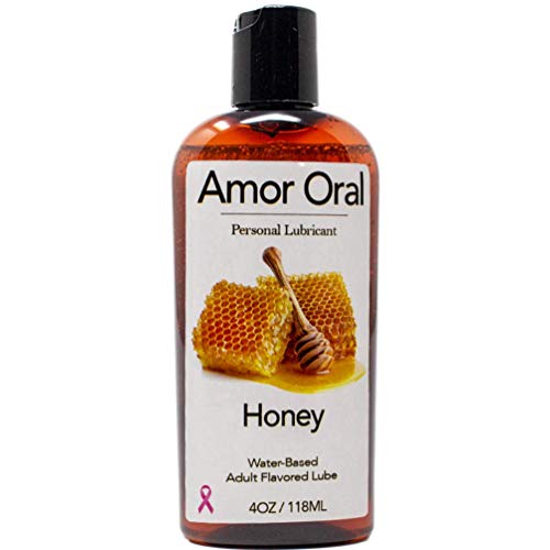 Amor Oral Honey Flavored Personal Lube 4 Ounce