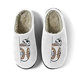 [Cosbanana] スターウォーズ スリッパ 室内 ルームシューズ 冬 ボア 洗える 滑り止め 起毛 暖かい 歩きやすい メンズ レディース おしゃれ キャラクター