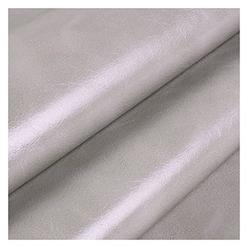 Tissu ignifuge imperméable faux cuir gris rouleau de 1.6x9m