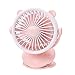 KAIKUN Ventilator Klemmbar Clip Ventilator Clip On Bettventilator Clip On Fan Kinderwagen USB-Clip am Lüfter Clip Fan Clip On Lüfter Kühlung pink