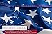 Bandera de Estados Unidos Grande de Tela Fuerte, Bandera Americana Exterior 150x90...