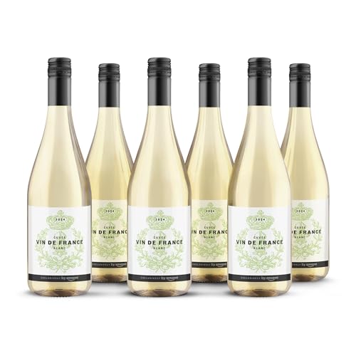 By Amazon Vin De France Cuvée Blanc French White Wine 75cl x 6