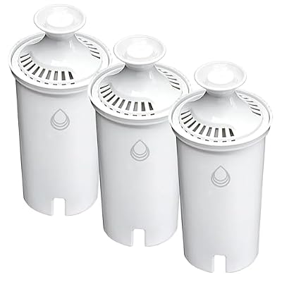 Water Filter Replacement for Brita® Pitchers & Dispensers,Each Water Filter With Cuts the Taste and Odor of Chlorine -3 Pack Premium Carbon Filters