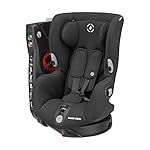 Maxi-Cosi Axiss Kindersitz, 180° drehbarer Kleinkind Gruppe 1 Autositz (ca. 9-18 kg) wächst mit dem Kind und inkl. 8 Sitzpositionen, nutzbar ab ca. 9 Monate bis ca. 4 Jahre, Authentic Black, Schwarz