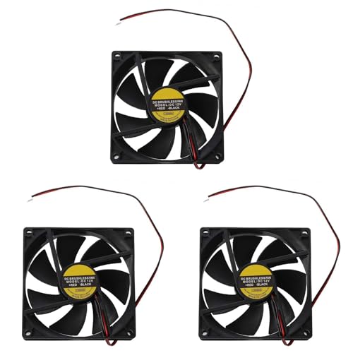 3X vX`bN̎lp̃N[[̃t@9025 90 x 90 x 25mm DC 12V 0.25A