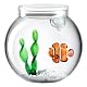 Leonardo Home Dekoset Glas Clownfisch