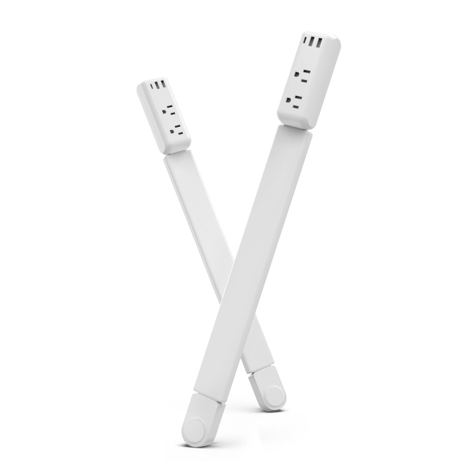 Photo 1 of ***used***Electrical Outlet Extender Stick with Telescopic 22"-34" Extension & 180° Swivel, 2 AC Outlets & 3 USB Ports (1 USB-C/2 USB-A), for Hard-to-Reach Outlets Behind Furniture Bed Desk Sofa NightstandsX004X9QB8F