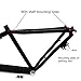 DHNCBGFZ Bikes Frame Aluminum Alloy Mountain Bikes Frame 27.5/29er Routing Internal Disc Brake Bikes Frame 17'' Quick Release 135mm BSA68(29 * 17'')
