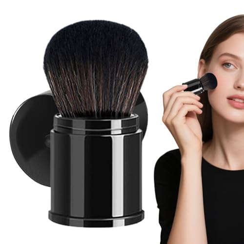 Brocha Para Polvos Compactos, Brocha Retráctil Para Polvo Compacto, Aplicador Multifuncional De Maquillaje, Herramienta Para Base Y Rubor En Polvo Para Mujer