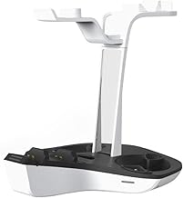 Controller Charging Dock for PS VR2/PS5 Controllers Indicator Magnetic Connector Controllers Charging Stand Base Charging Dock