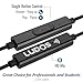 LUDOS Clamor USB C Headphones for iPhone 17 16 15 Pro Max Plus Air iPad Pro, 5 Years Warranty, USB-C Earbuds for Samsung Galaxy S24 S23 Ultra S22 S21 FE S20 A55 A54 A53, USB Type C Earphones - Grey