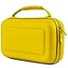 Orzly Carry Case Compatible With Nintendo Switch - NEON YELLOW Protective Hard Portable Travel Carry Case Shell Pouch for Nintendo Switch Console & Accessories