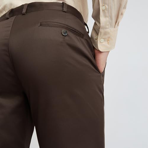 Image of Park Avenue Super Slim Fit Medium Grey Trouser for Men