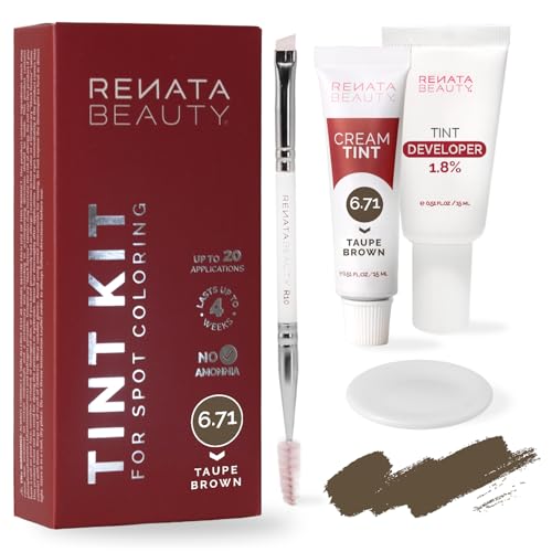 RB RENATA BEAUTY Tint Kit for Spot Coloring – Cream Hair Dye Kit with Developer and Application...