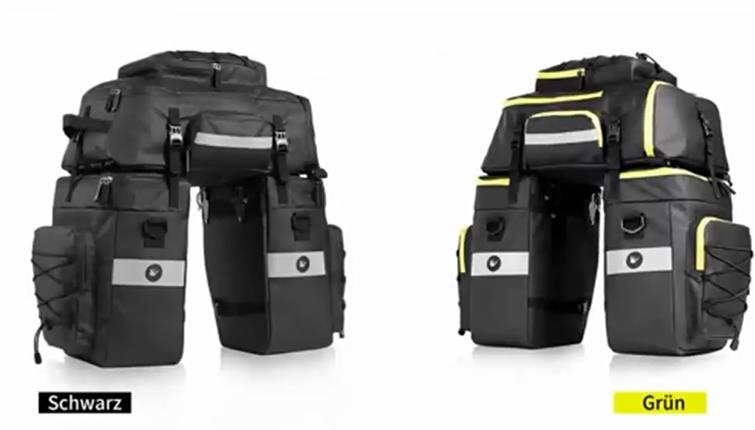 Produktbild von Tamthy Fahrradtaschen Für Gepäckträger Mit Herausnehmbarer Kühltasche