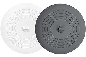 Bathtub Plug Drain Stopper for Bathtub & Kitchen, 6inch Drain Hair Catcher