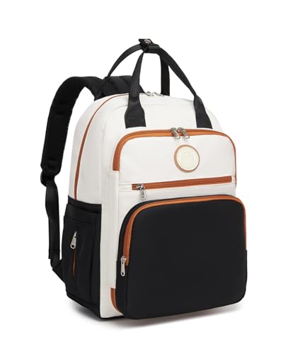 Miss Lulu Baby Wickelrucksack Groß Reiserucksack für Mama und Papa mit Kinderwagengurte Isolierter Flaschentasche Multifunktions-Taschen Groß Wasserabweisend für Reisen Krankenhaus Neugeborene