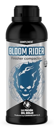 BLOOM RIDER – Cannaboom | K₂O 11% + SiO₂ 4% | Más peso y densidad real | Final de floración perfecto | Mayor rendimiento | Terpenos intensos