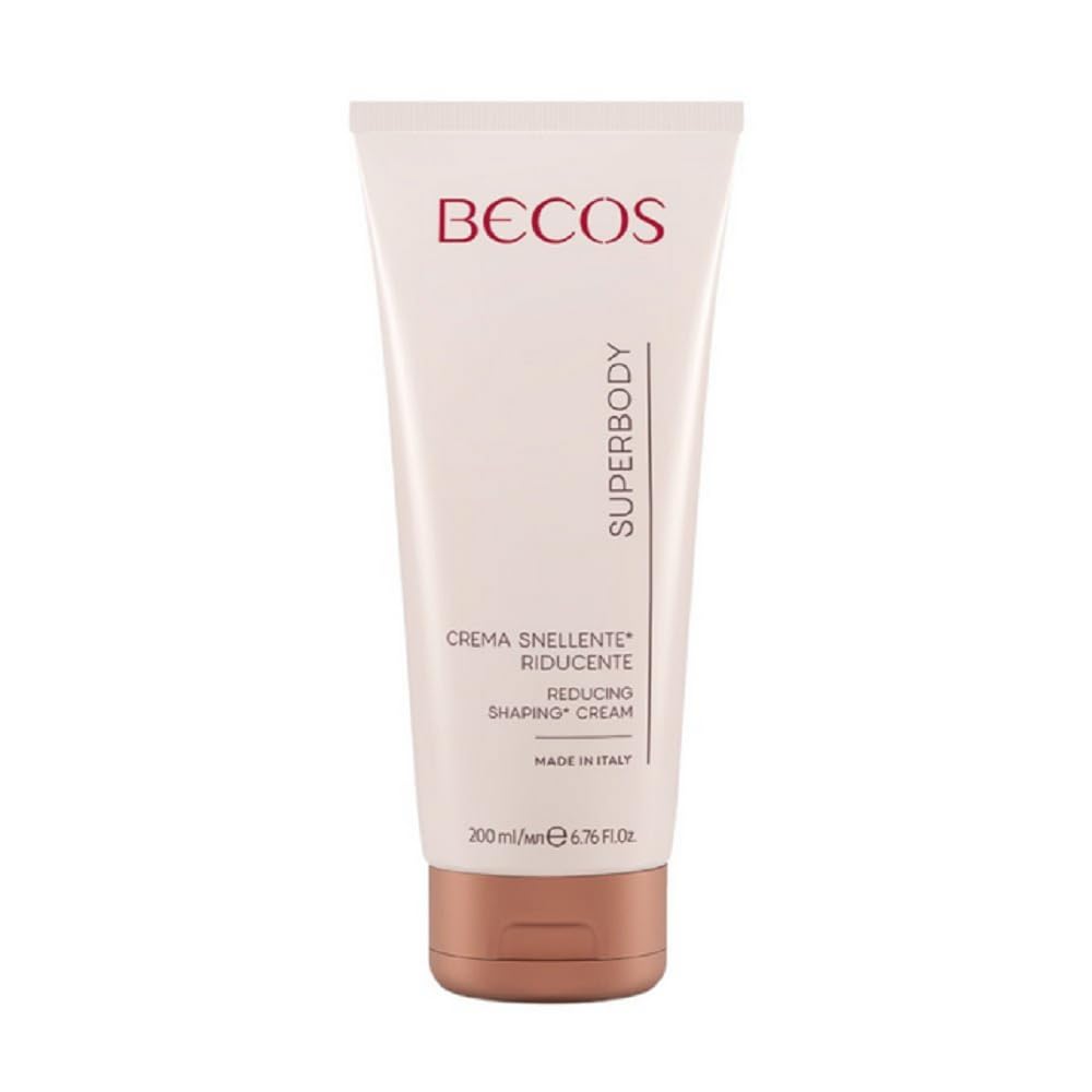 Becos Superbody – Crème minceur réductrice 200 ml – favorise la réduction des accumulations adipeuses en excès
