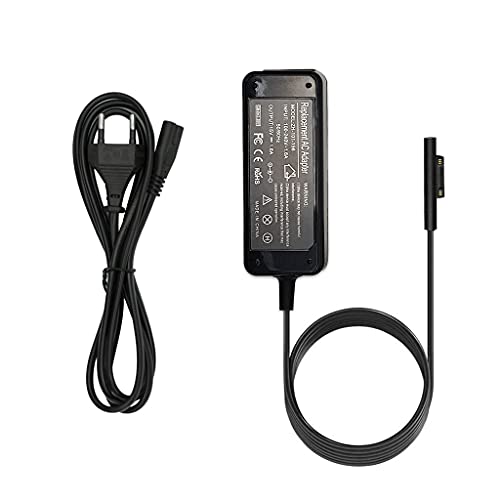 Chargeur 15V 1.6A stable pour Surface Pro 3 et Pro 4 alimentation 24W sans surchauffe