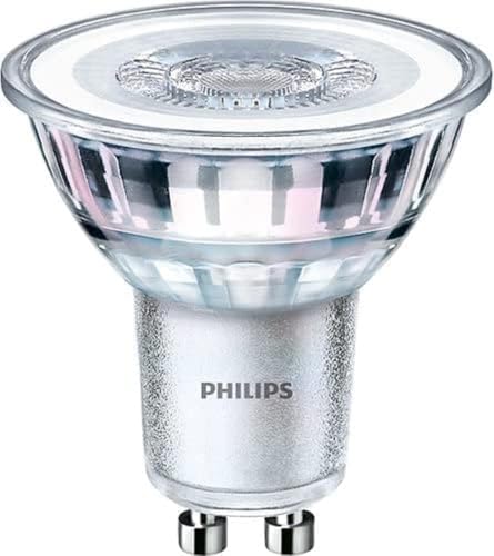 Philips LED, Faretti, 10 pz, equivalente a 50W, attacco GU10, Luce Bianca Calda