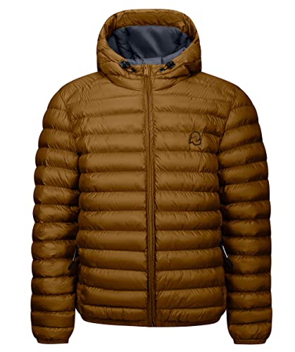 GIUBBINO C/CAPPUCCIO Invicta FW2022 Giacca con Cappuccio, Marrone (Tabacco 263), XL Uomo