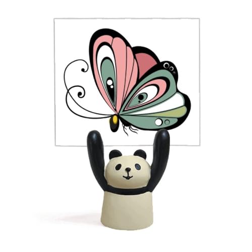 Support de mémo panda pince note et porte-nom pour réception mariage