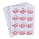 Gender Reveal Stickers für Partyeinladungen und Abstimmungsspiele, 120pcs Team Boy und Team Girl Labels mit Goldfolie für Reveal Partys und Baby Showers (Rosa, Marine)