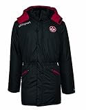 De uhlsport Hombre FCK Abrigo de Invierno 16/17 Abrigo, Todo el año, Hombre, Color Negro/Rojo, tamaño 140