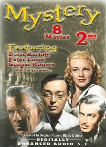 DVD Mystery: 8 movies on 2 DVDs Book