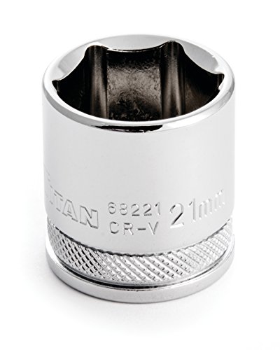 Titan 68221 21mm 3/8" Drive 6 Pt. Socket