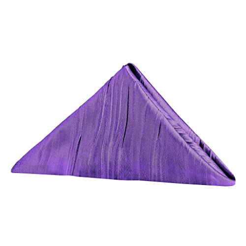 Pack de 10 Servilletas de Tela 20x20 pulgadas Morado miniatura 1