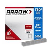 Arrow, punti metallici A508IP, T50, 12 mm (confezione da 5000)
