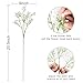 DEEMEI 30 PCS Babys Breath Artificial Flowers Fake Babys Breath Flowers Artificial Bulk White Gypsophila Bouquets Real Touch Faux Flowers for Wedding Floral Arrangement Party Home Decoration
