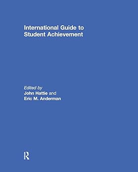 International Guide to Student Achievement book cover