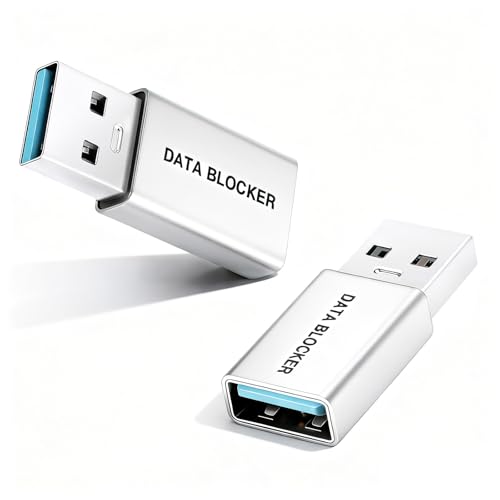 Duttek USB�f�[�^�u���b�J�[�AUSB3.0�I�X-���X�A�_�v�^�[�A�[�d��p�A�W���[�X�W���b�L���O����ی�A�n�b�L���O�����ۂ��Ĉ��S�ȏ[�d��� 2�p�b�N - �O���[