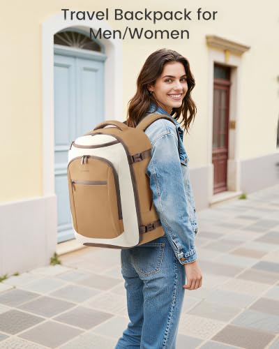 Image of LOVEVOOK 40L Travel Backpack for Women & Men, Airline Approved Carry On Bag