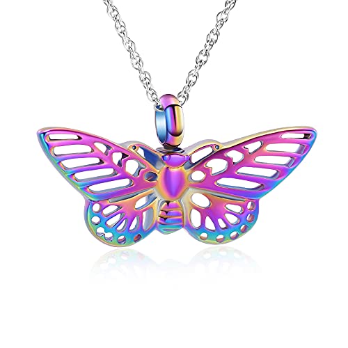 Shajwo SH-F8144-RB Cremation Jewelry Butterfly Urn Necklaces cover
