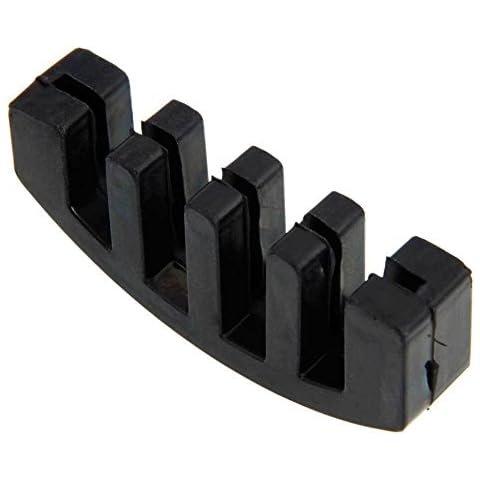 Harrista New Ultra Black Heavy Rubber 4/4 Violin Practice Mute Cover