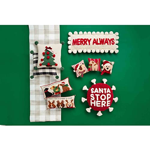 Coussin de Noël pour chien Mud Pie, idée cadeau idéale pour propriétaire de compagnon poilu
