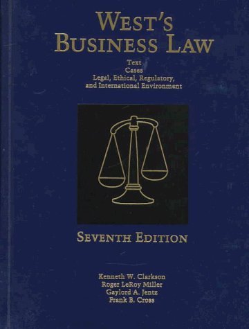 West's Business Law: 7th (Seventh) Edition