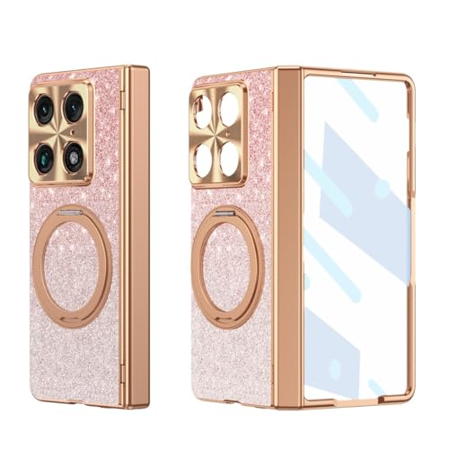 Coque Moto Razr Plus 2026 rose avec support à rabat pour visionnage mains libres